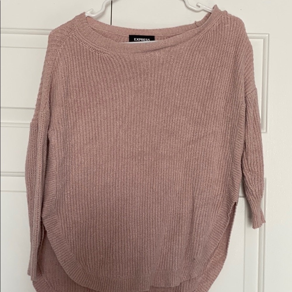 Light Pink Express Sweater